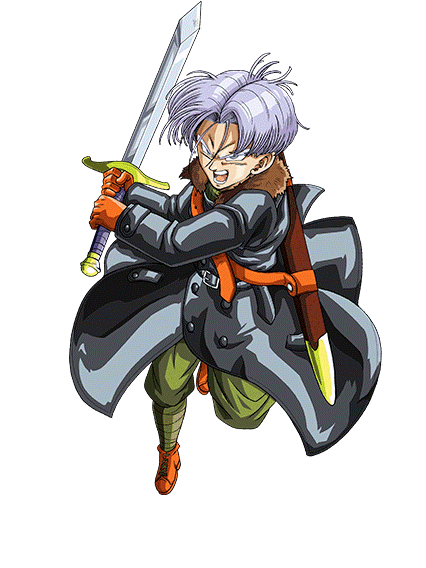 Transparent Future Trunks Png - Trunks Del Futuro Con La Espada