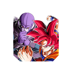 Lucha a la velocidad de la luz] Hit y Goku supersaiyajin dios | Dokkan Info!